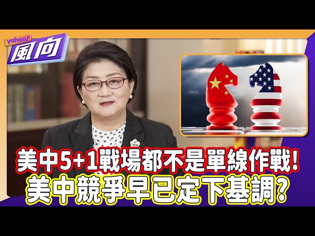 #雷倩 美中5+1战场都不是单线作战！美中两大国底气十足竞争 「列强剧本」早已定下基调？